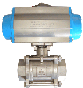 Air Actuated Ball Valve